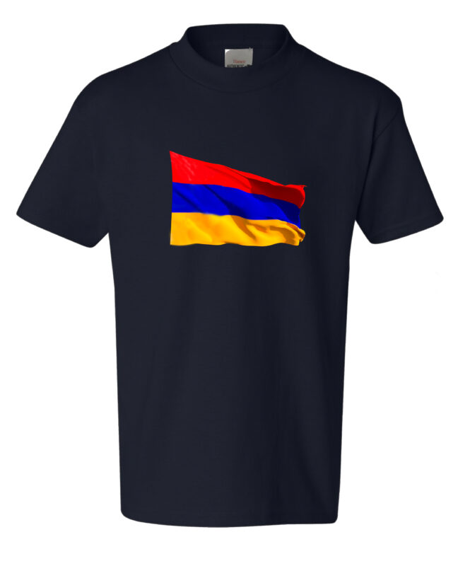 Armenian Flag T Shirt Arpi Krikorian