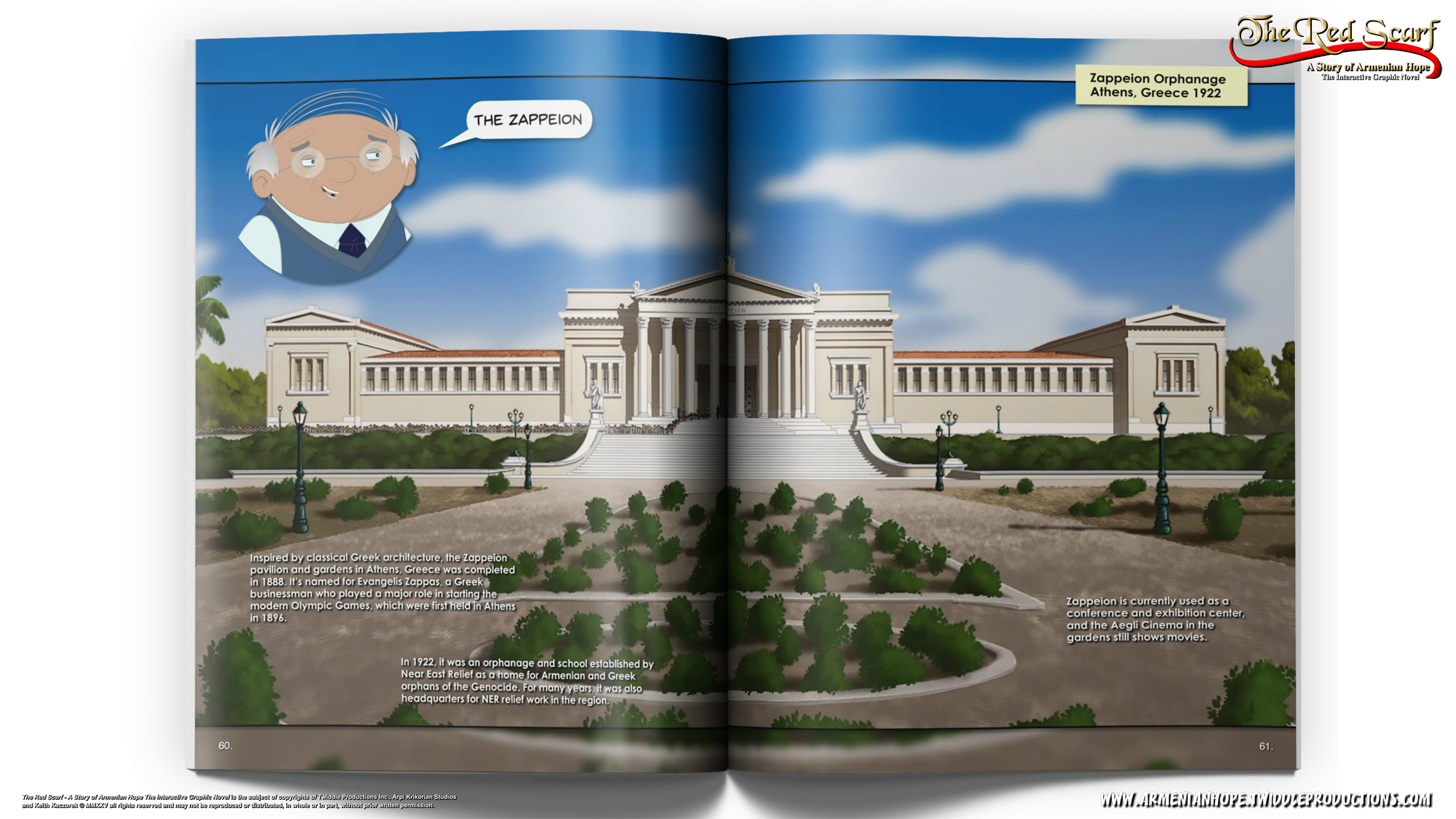 The Red Scarf – A Story of Armenian Hope: The Interactive Graphic Novel - Image 5