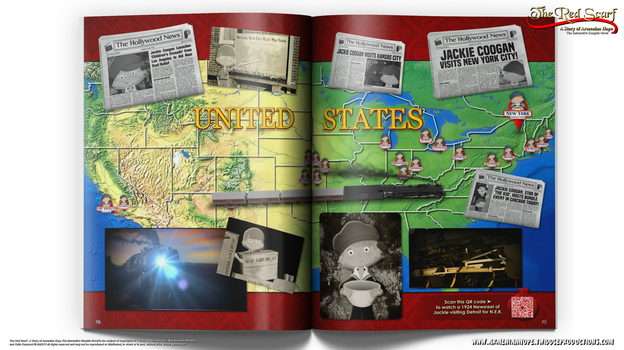 The Red Scarf – A Story of Armenian Hope: The Interactive Graphic Novel - Image 6