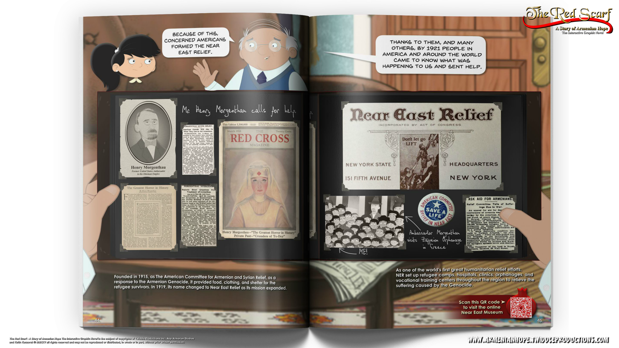 The Red Scarf – A Story of Armenian Hope: The Interactive Graphic Novel - Image 9
