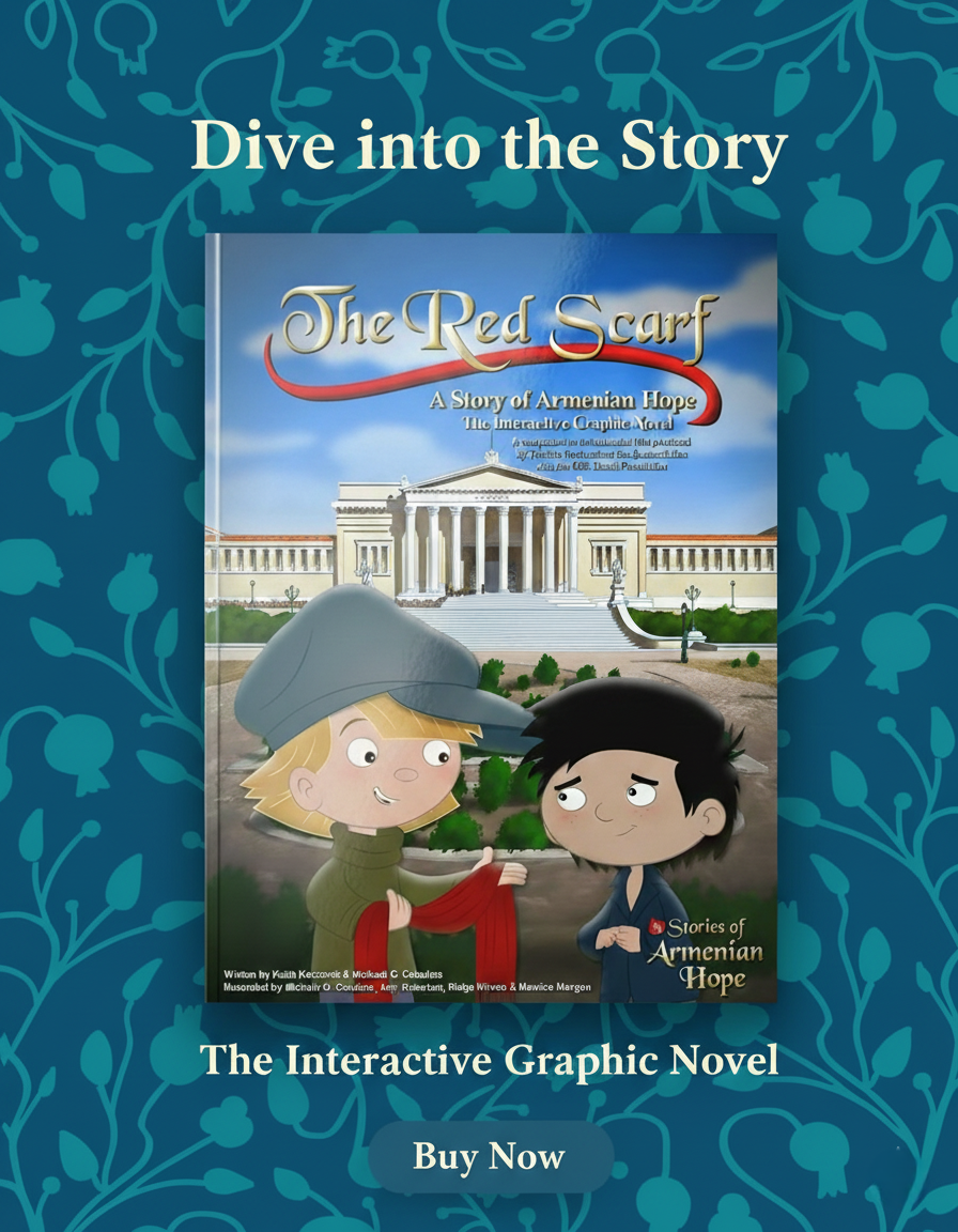 Discover The Red Scarf Interactive Graphic Novel - Buy Now